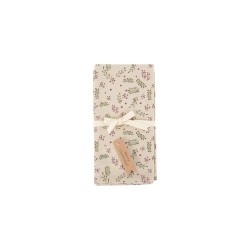 Pack 2 servilletas 45 x 45 cm Acebo- Beige