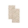 Pack 2 servilletas 45 x 45 cm Acebo- Beige