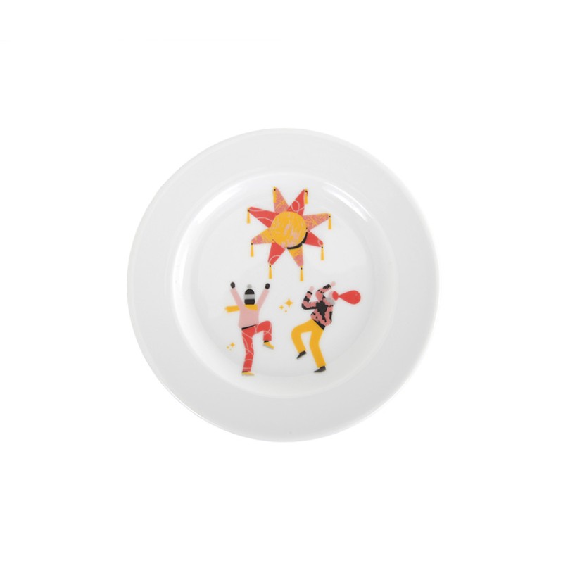 Plato trinche Pine - Rojo