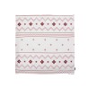Funda de cojín de terciopelo 45 x 45 cm Noel - Vino