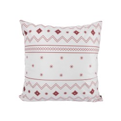 Funda de cojín de terciopelo 45 x 45 cm Noel - Vino