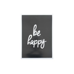 Póster Happy - Negro