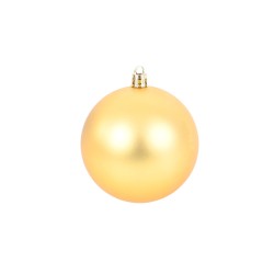 Set de 12 esferas 8 cm Claus - Oro
