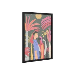 Cuadro 43 x 58 cm Pareja - Negro