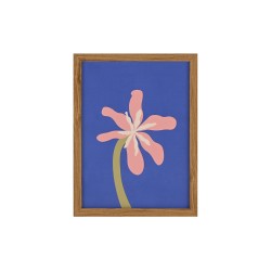 Cuadro 30 x 40 cm Flor - Natural