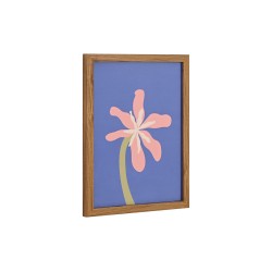 Cuadro 30 x 40 cm Flor - Natural