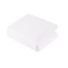 Juego de funda para duvet 3 piezas queen size Cuencamé - Blanco