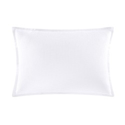 Juego de funda para duvet 3 piezas queen size Cuencamé - Blanco