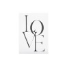 Póster Love - Blanco