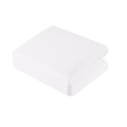 Juego de funda para duvet 3 piezas king size Cuencamé - Blanco