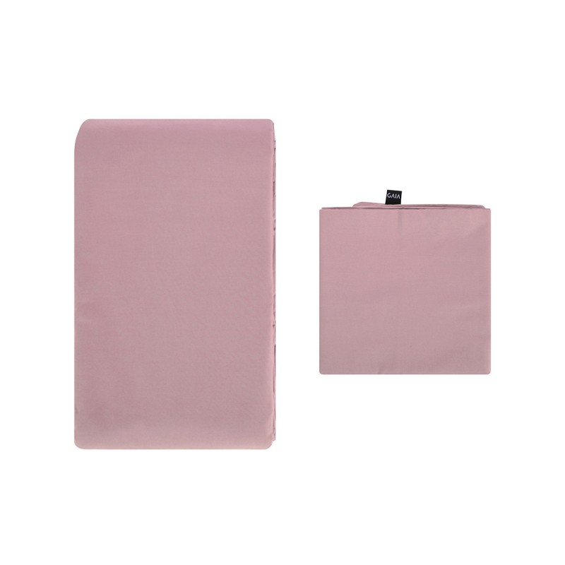 Juego para duvet algodón Hula individual - Rosa
