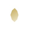 Espejo de pared Emotl - Dorado