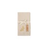 Pack 2 servilletas bordadas 45 x 45 cm Espiga - Beige