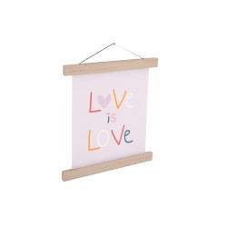 Póster Love 30x30 cm - Multicolor