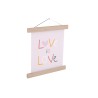 Póster Love 30x30 cm - Multicolor
