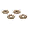 Set de 4 servilleteros Tonalti B - Café