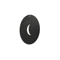 Colgante decorativo Siem - Negro