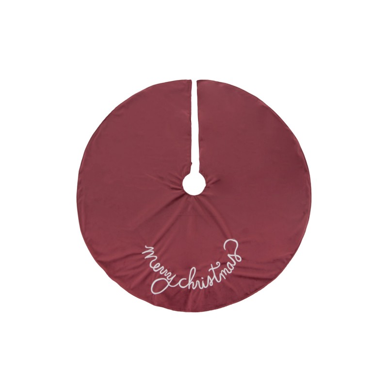 Pie de árbol bordado 122 cm Merry - Vino