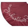 Pie de árbol bordado 122 cm Merry - Vino