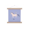 Póster Unicornio 30x30 cm - Multicolor