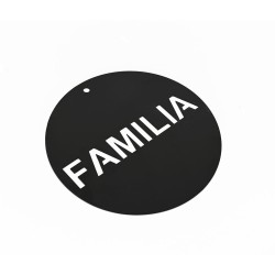 Colgante decorativo Parel - Negro
