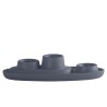 Portavelas Ledel - Gris