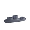 Portavelas Ledel - Gris