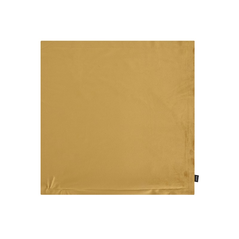 Funda para cojín de terciopelo 50 cm Chemel - Mostaza