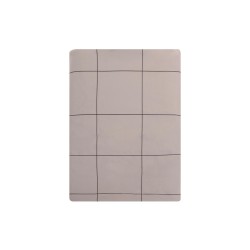 Juego para duvet algodón Zula individual - Gris