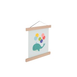 Póster Globos 30x30 cm - Multicolor