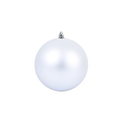 Set de 6 esferas 12 cm Claus - Plata