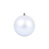 Set de 6 esferas 12 cm Claus - Plata