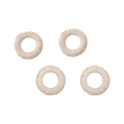 Set de 4 servilleteros Tonalti A - Beige