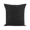 Funda de cojín 60 cm Elorza - Negro