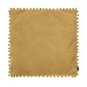 Funda para cojín de terciopelo 60 cm Cholul - Mostaza