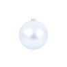 Set de 2 esferas 15 cm Claus - Plata