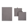 Juego para duvet algodón Hula king size - Gris oxford