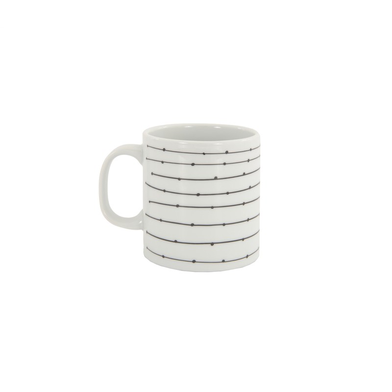 Taza Lines Buri 300ml - Blanco