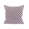 Funda de Cojín Rombos multicolor 45x45 - Gris