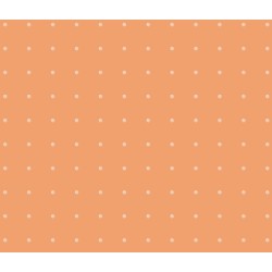 Papel tapiz Dots 130x250cm - Naranja