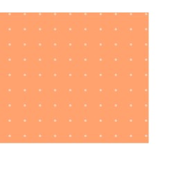 Papel tapiz Dots 130x250cm - Naranja