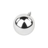 Juego de 12 esferas Caramelo 8 cm - Plata