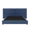 Cama Nova Queen size - Azul marino