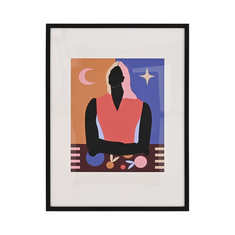 Cuadro 63 x 83 cm Pensamientos - Negro