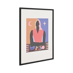 Cuadro 63 x 83 cm Pensamientos - Negro