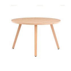 Mesa de comedor redonda Xocos - Natural