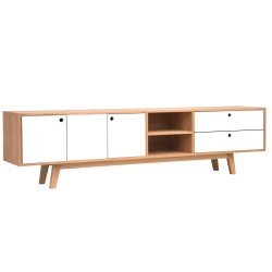 Mueble para tv Evo 200 cm - Blanco
