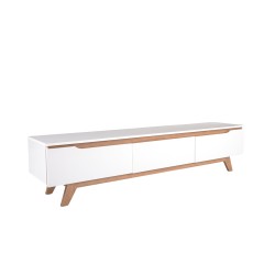 Mueble de tv Simona - Blanco