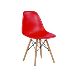 Silla réplica Eames - Rojo