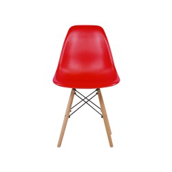 Silla réplica Eames - Rojo